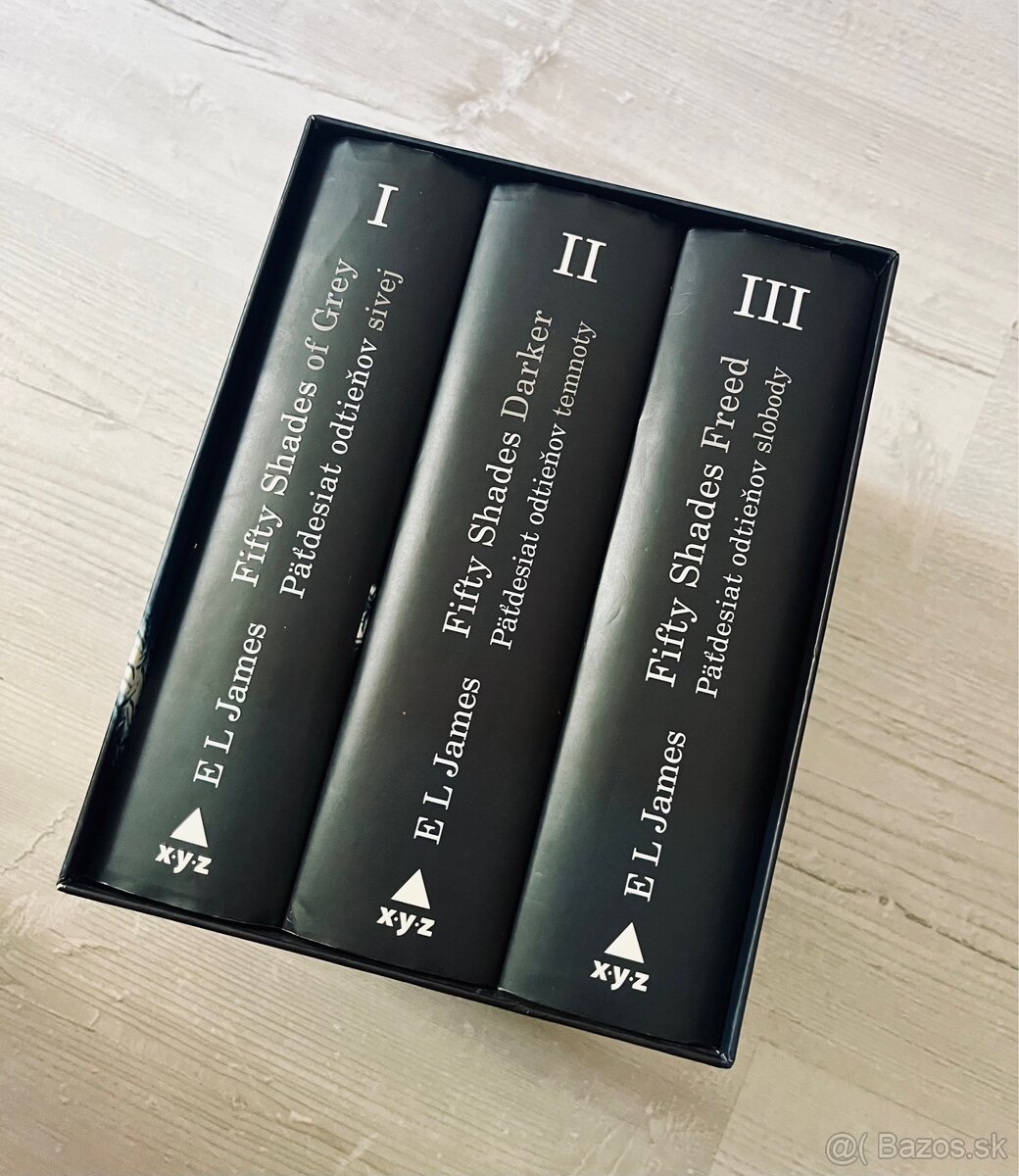 Fifty Shades v slovenskom jazyku (komplet) E L James