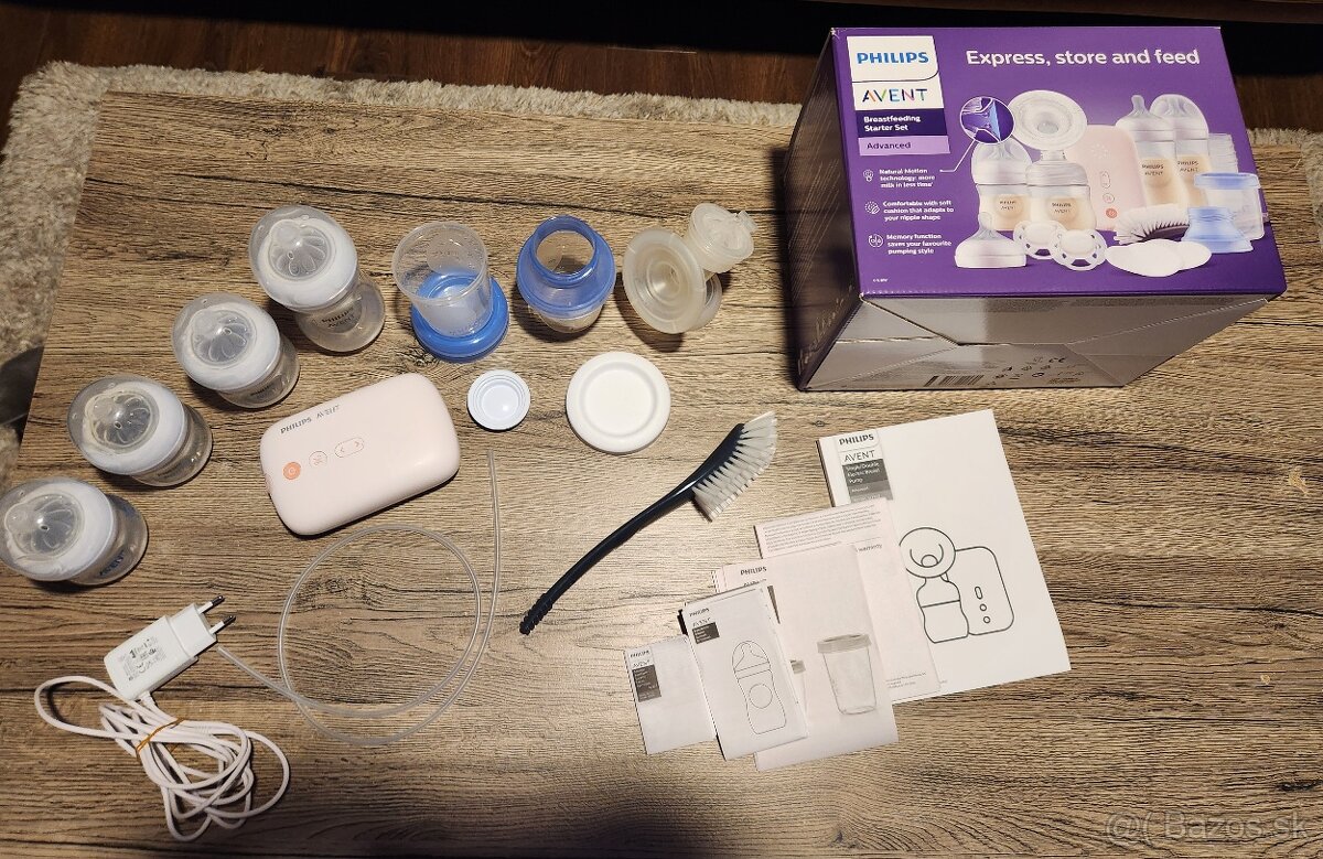 AVENT elektrická odsavacka sada