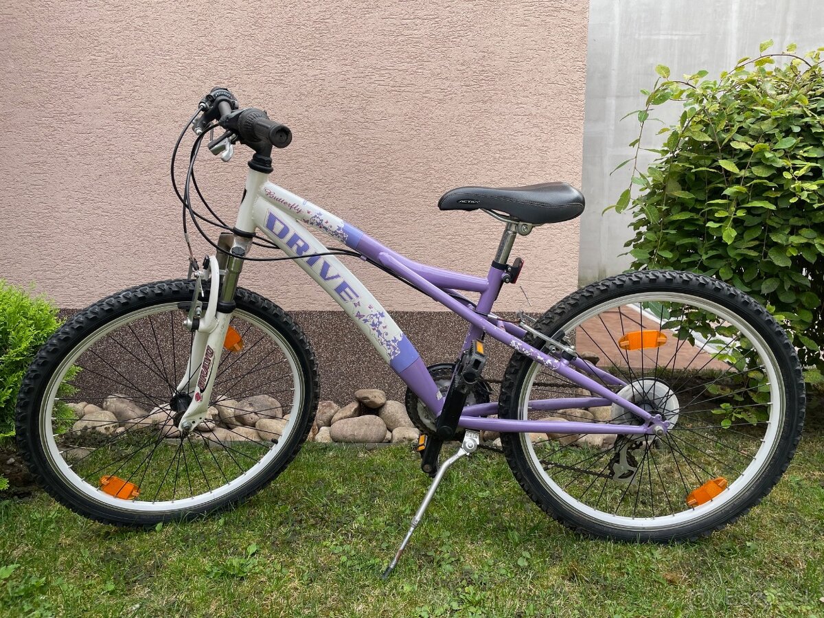 dievčenský bicykel