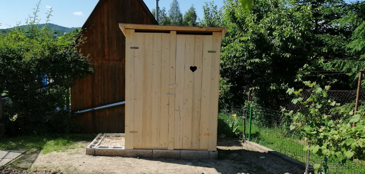 Nová latrína so skladom (dvojlatrina) - Dovoz SR zdarma