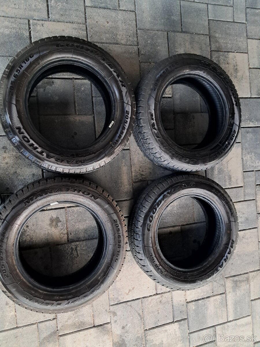 Pneumatiky Goodyear  205/65 R16C