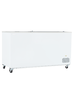 352 litr. presklenená mraziaca truhlica