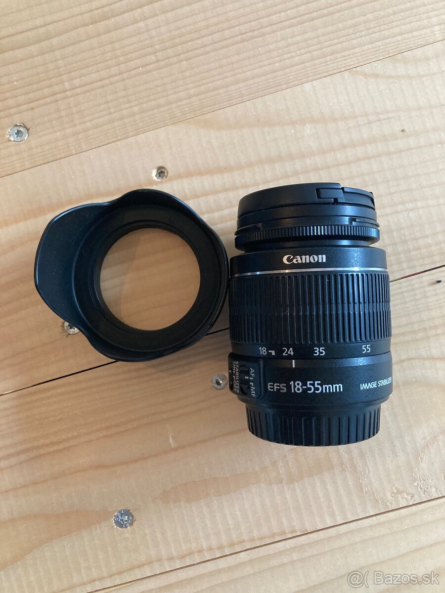 Canon EFS 18-55mm, f3,5-5,6 IS II