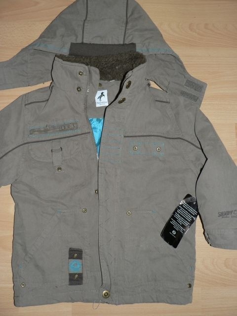 DETSKÁ ZIMNÁ BUNDA 2 v 1 C&A veľ. 122 + darček