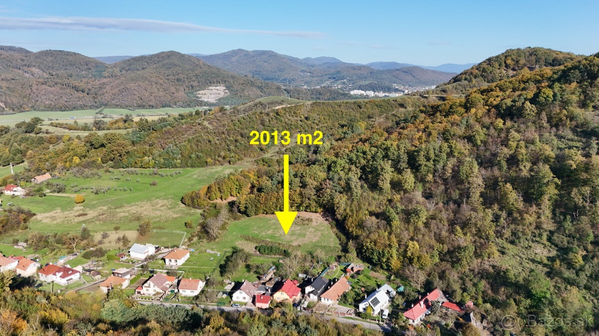 POZEMOK NA VÝSTAVBU DOMU PRI ŽARNOVICI