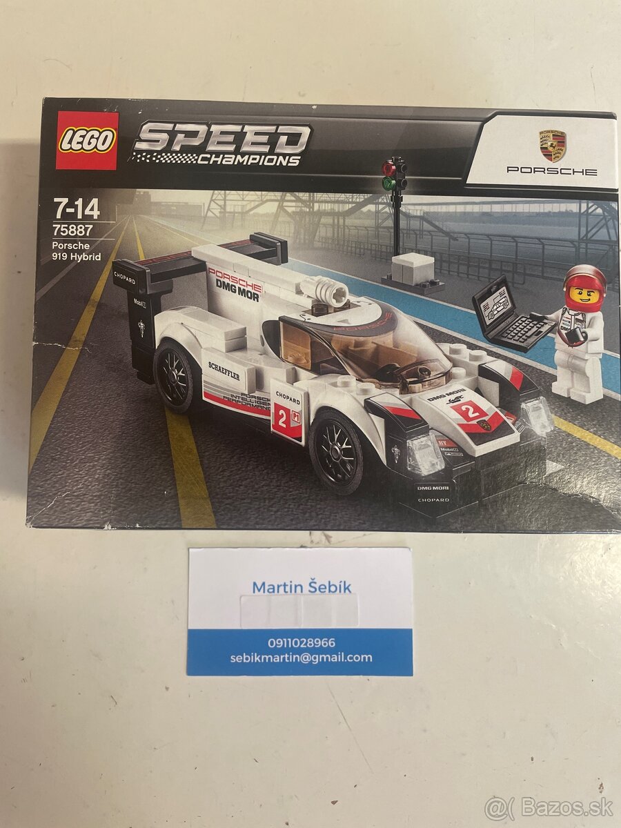 Predám nové neotvorené LEGO 75887 Porsche 919 Hybrid