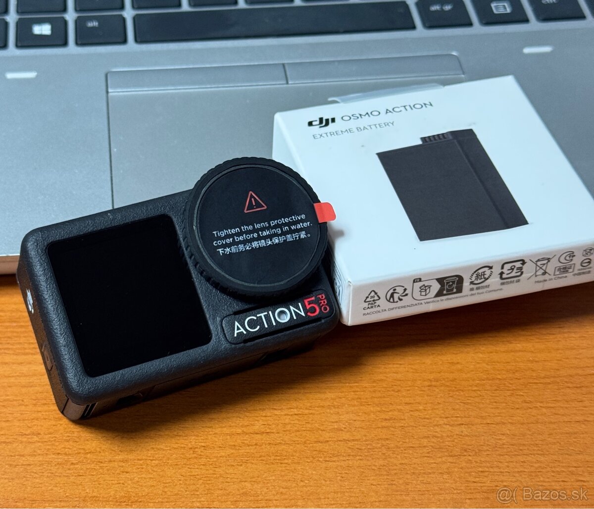 DJI Osmo Action 5 Pro - len zapnutá