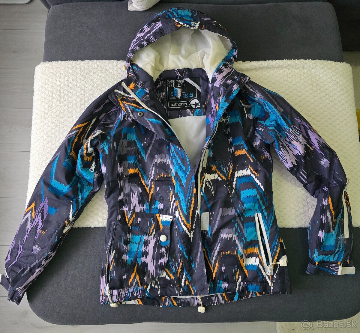 Authority lyžiarska bunda S + ruksak