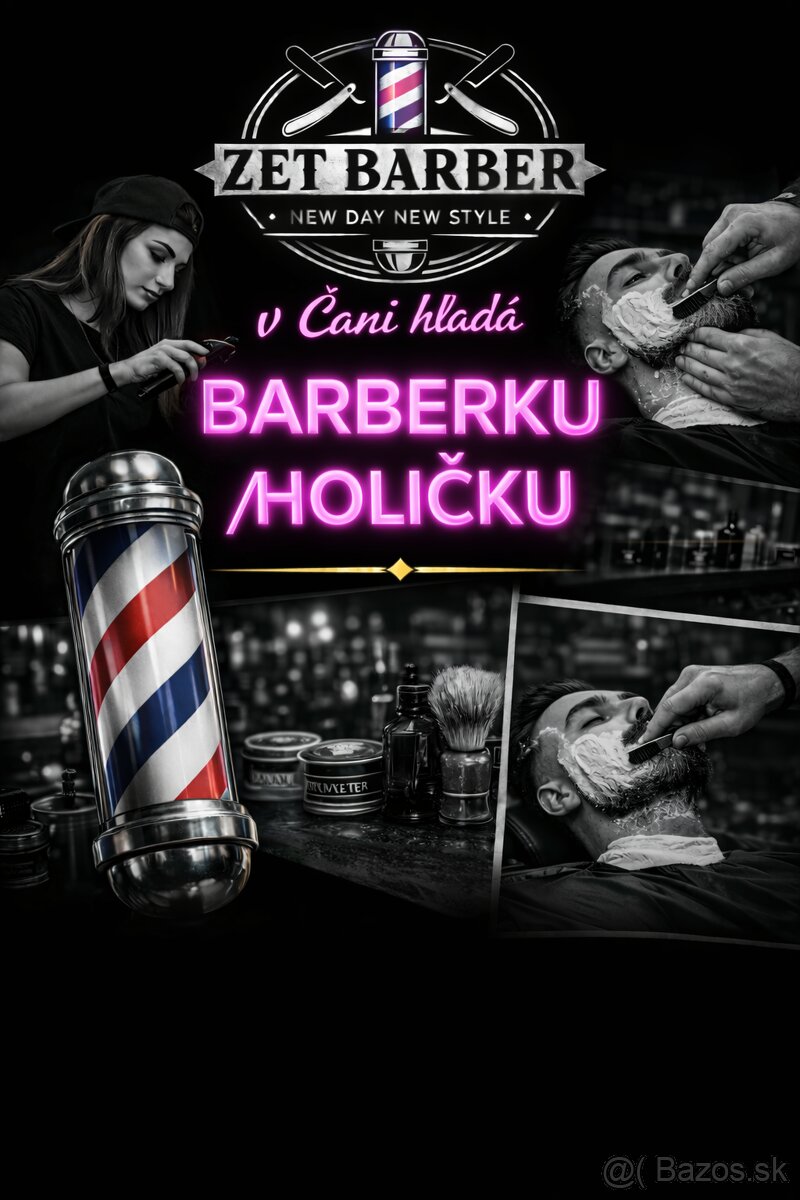 Ponuka práce pre BARBERA / BARBERKU