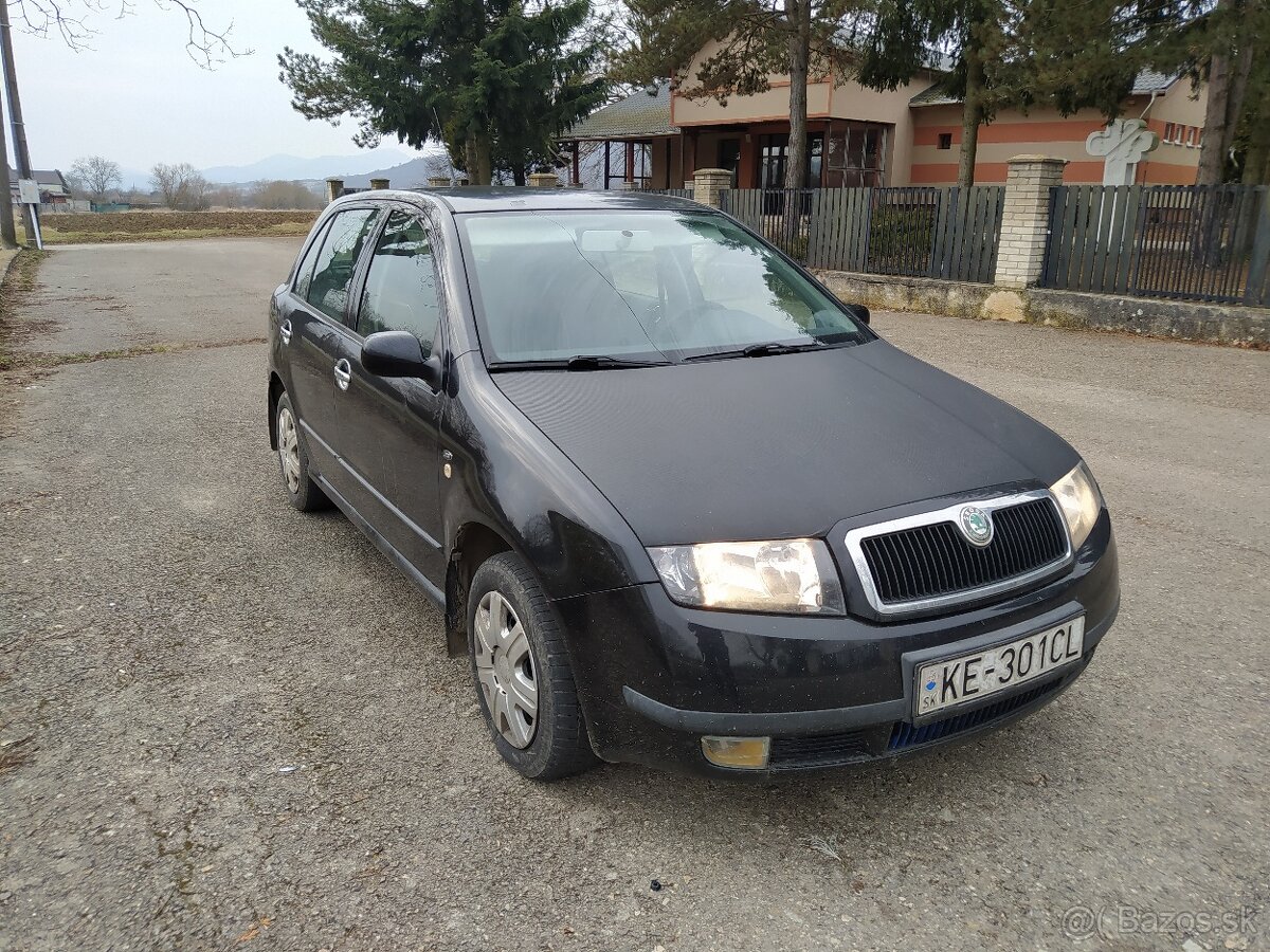 Predám Škoda Fabia 1.4 MPI 44kw