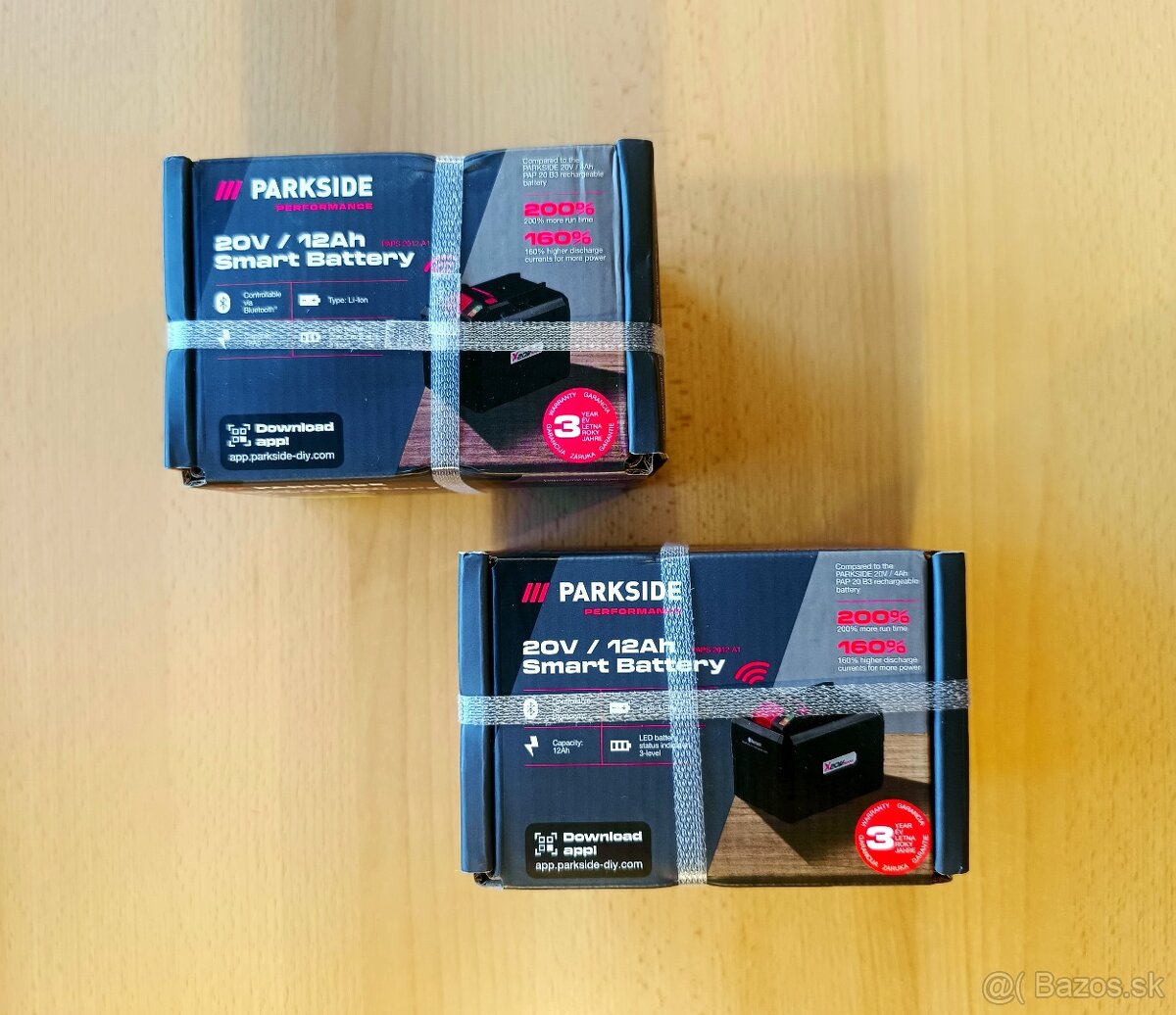 12Ah Parkside Performance Smart akumulátor 20V