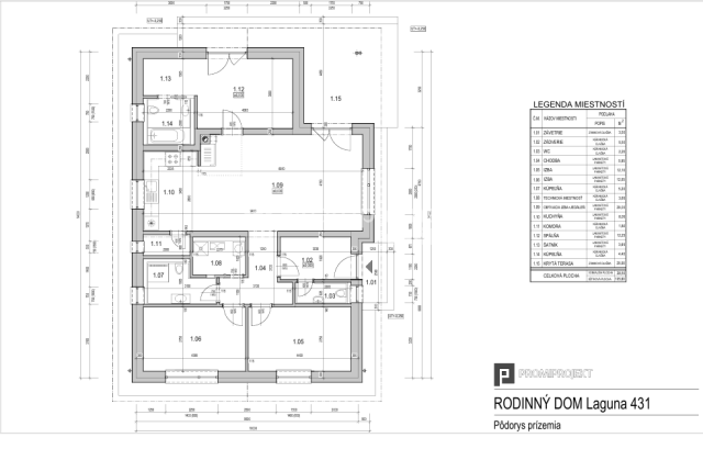 Nový dom v Ostrovanoch cena 5x23000€ (F782-12-ANM)
