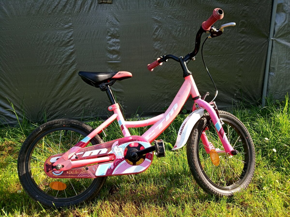 Bicykel pre dievčatko CTM veľkosť 16