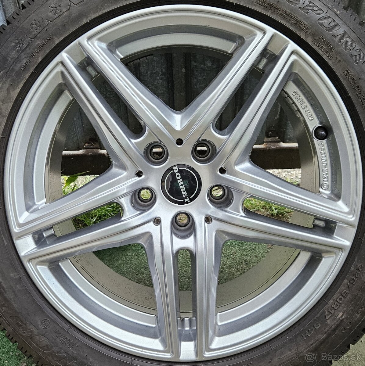 Atraktívne nemecké disky BORBET - 5x112 r17