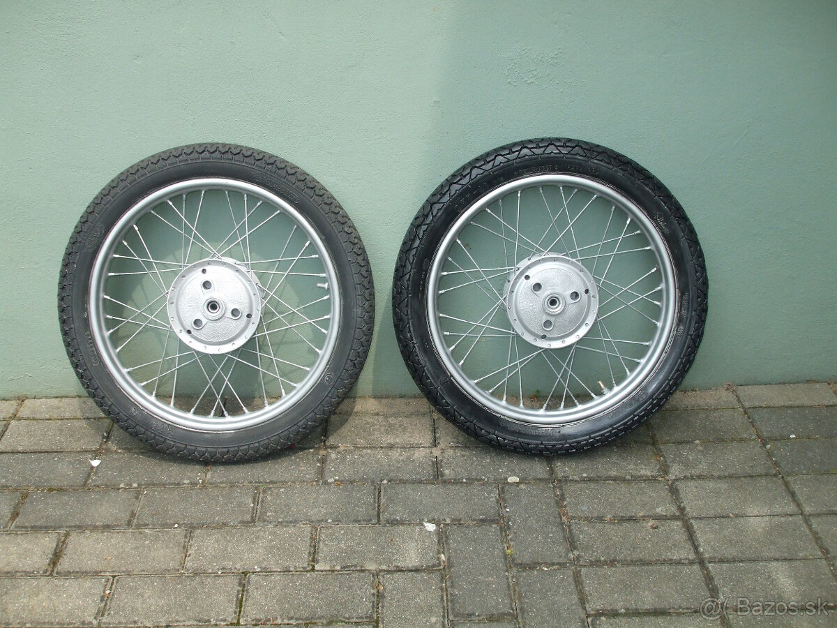Kolesá na pionier Jawa 20, 21