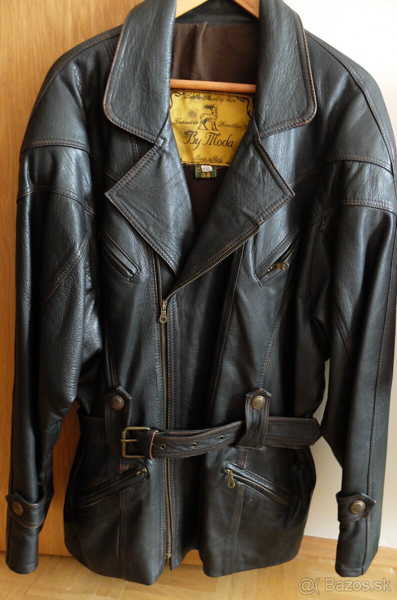 Kožená bunda L/XL