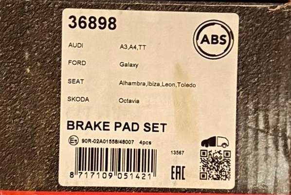 Brzdové platničky