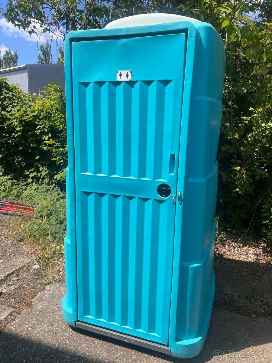 Mobilná toaleta, kadibudka, Toi, prenosné WC - použitá