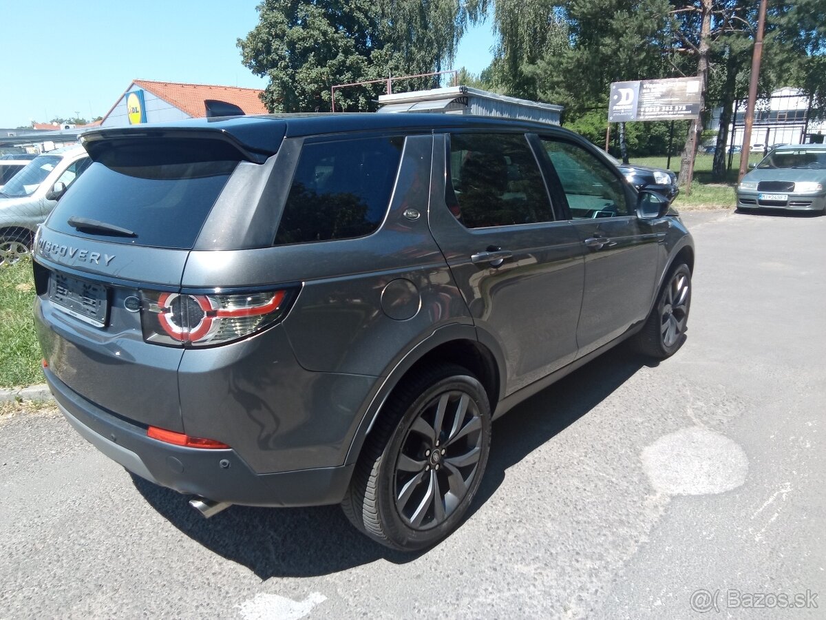 Land Rover Discovery Sport 2,0 132kw 4x4 r.v.2018