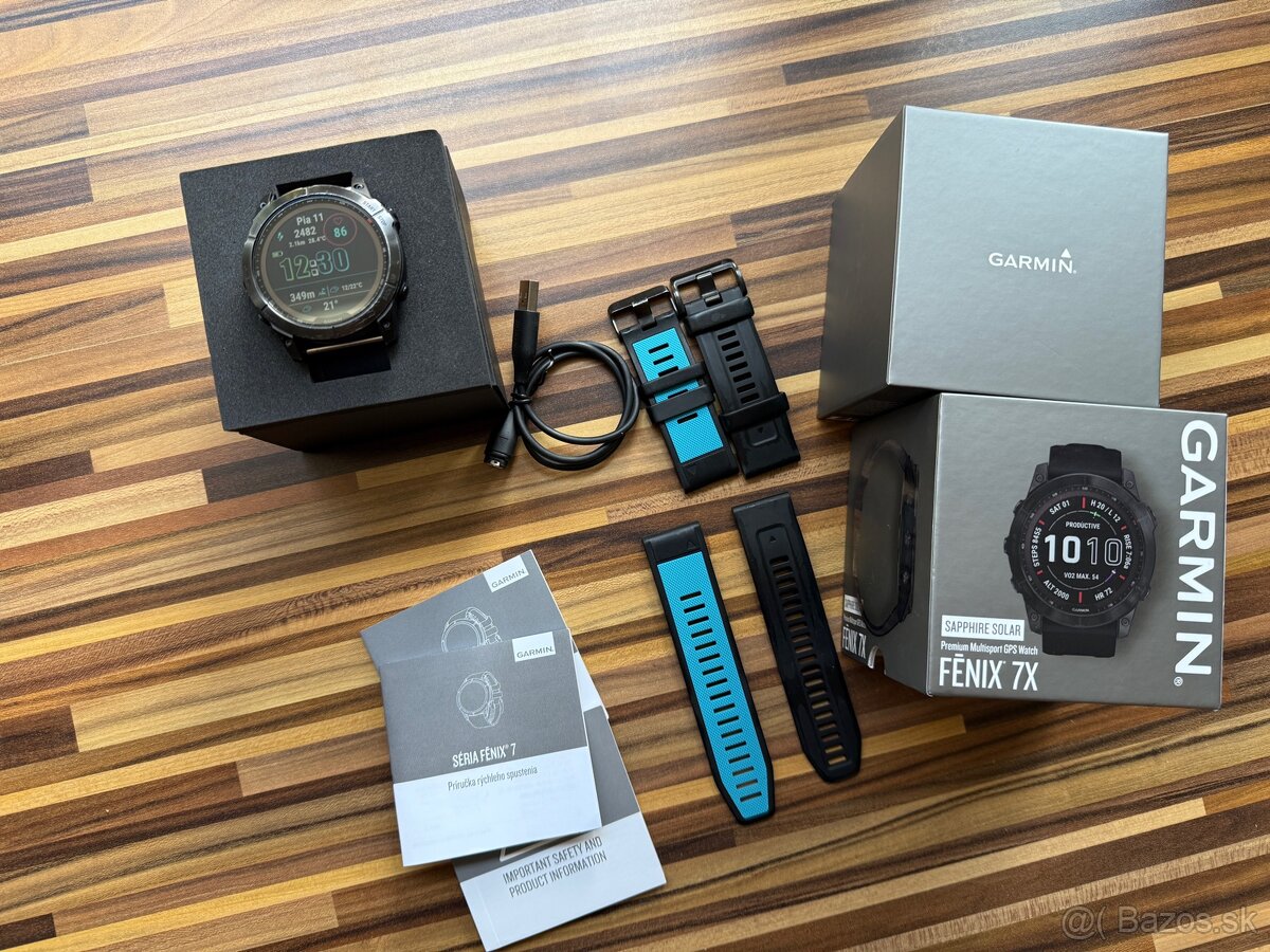 Garmin fenix 7X saphire solar titanium 51mm