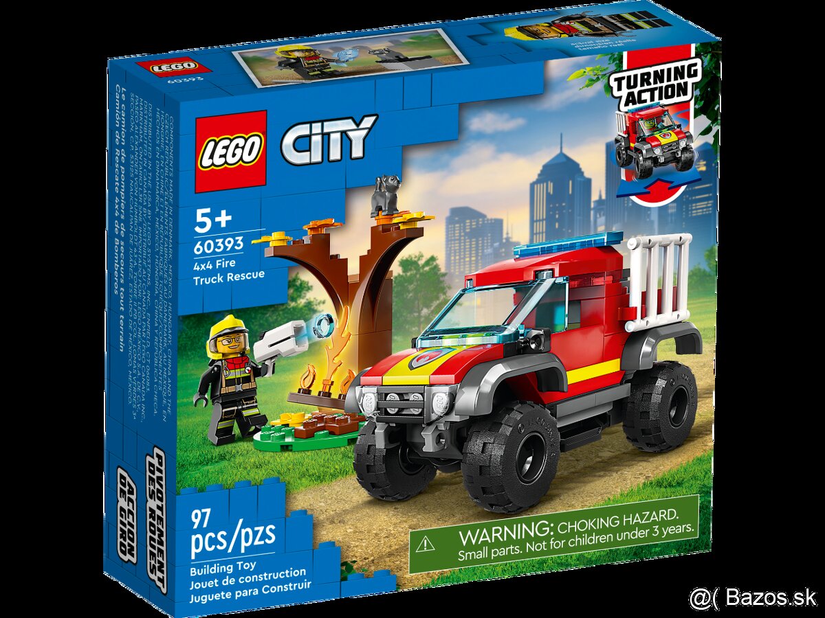 LEGO City poziarnik 60393