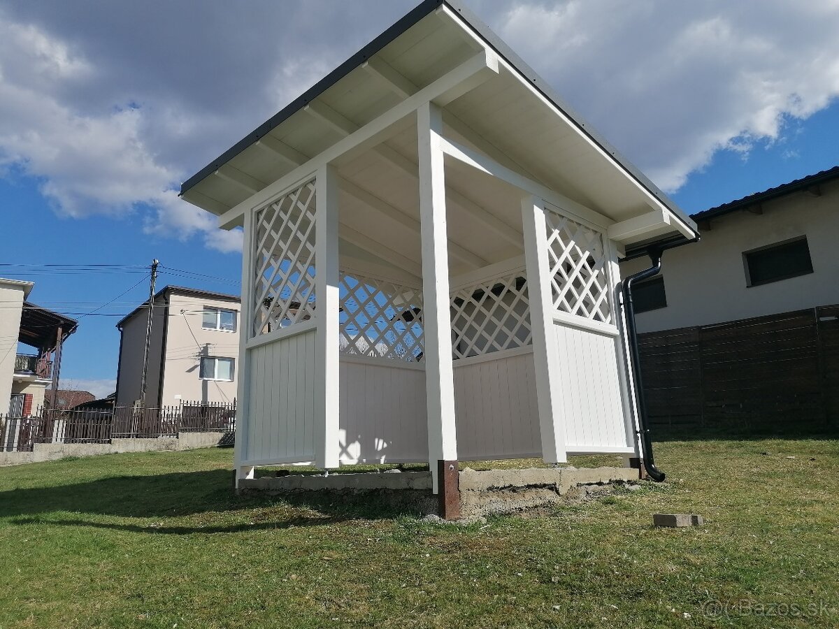 Prístrešky, altanky ,terasy,pergoly