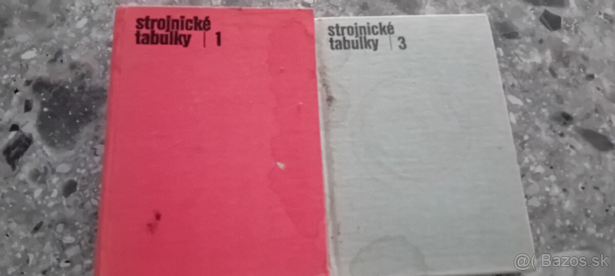 Strojnícka tabuľky 1 a 3