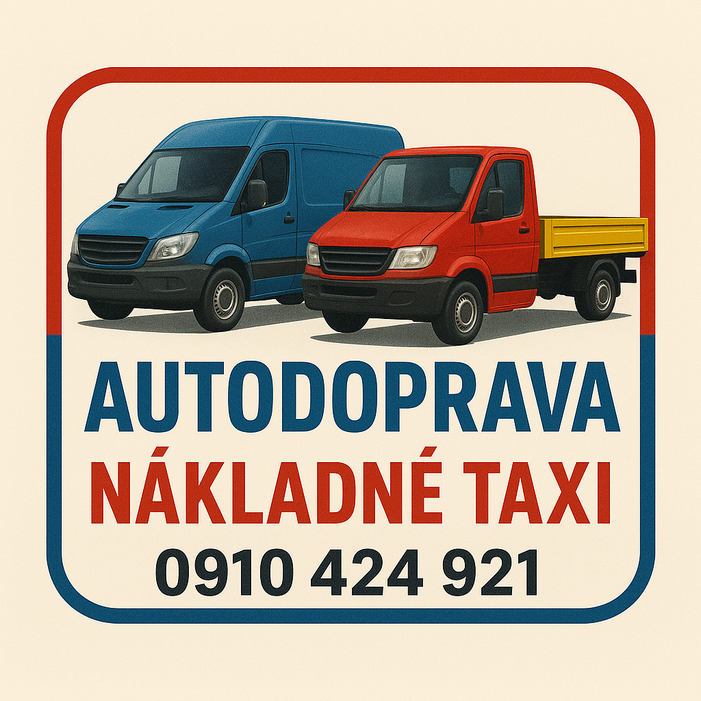 Autodoprava do 3,5t Nákladné taxi