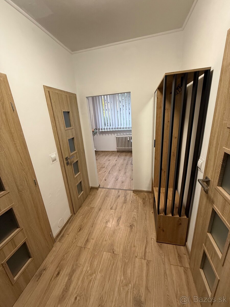 Novozrekonštruovaný zariadený veľký 1 izbový byt na prenájom