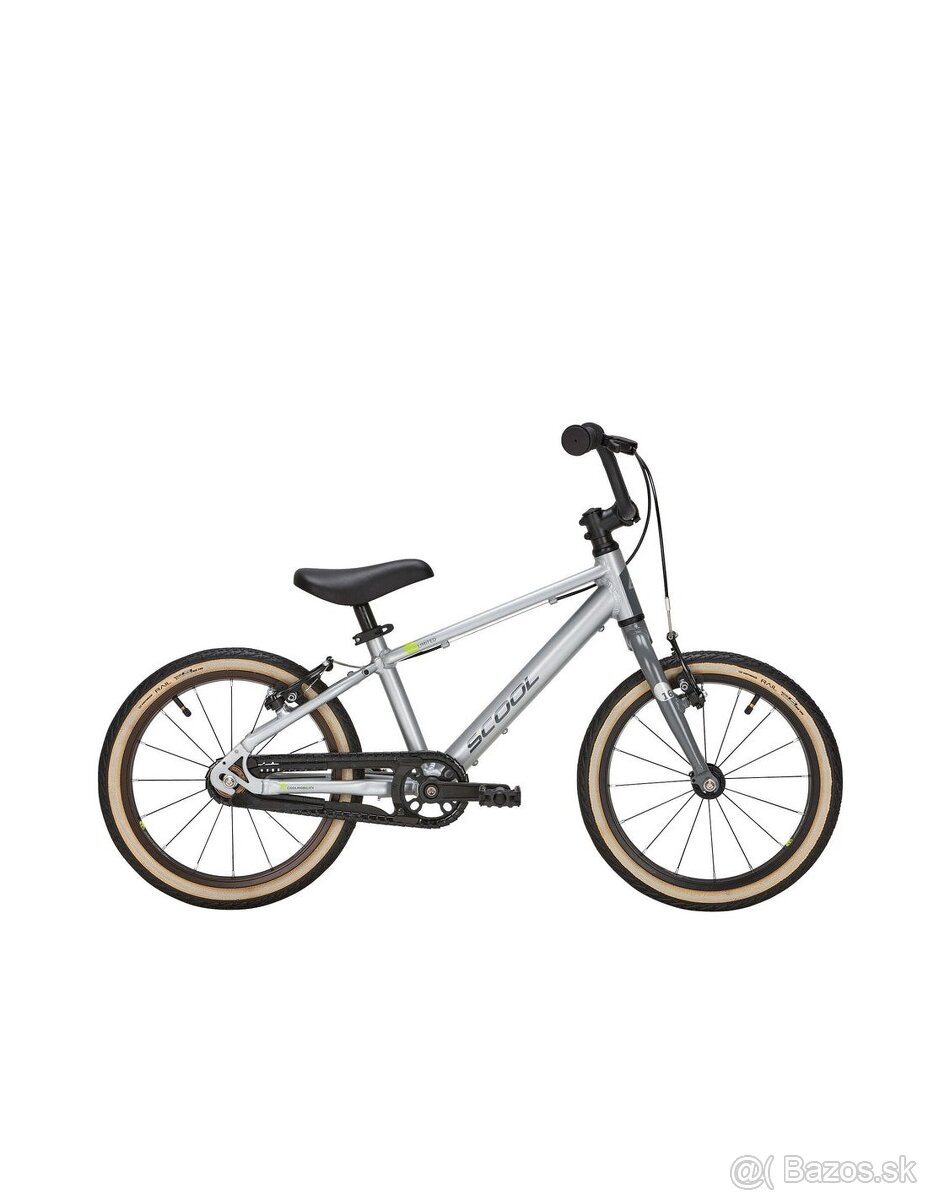 Ľahký a kvalitný detský bicykel Scool 16