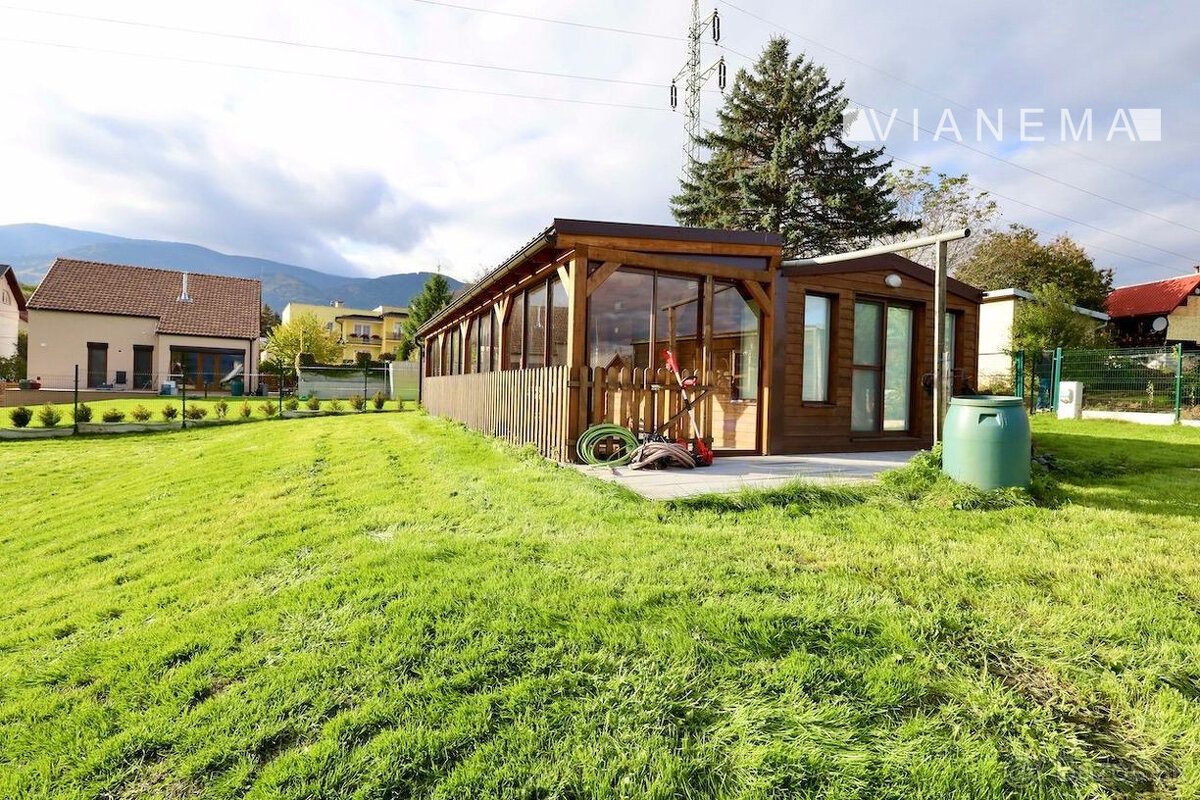 IBA U NÁS Na predaj mobilný dom s pozemkom v Martine – Strá