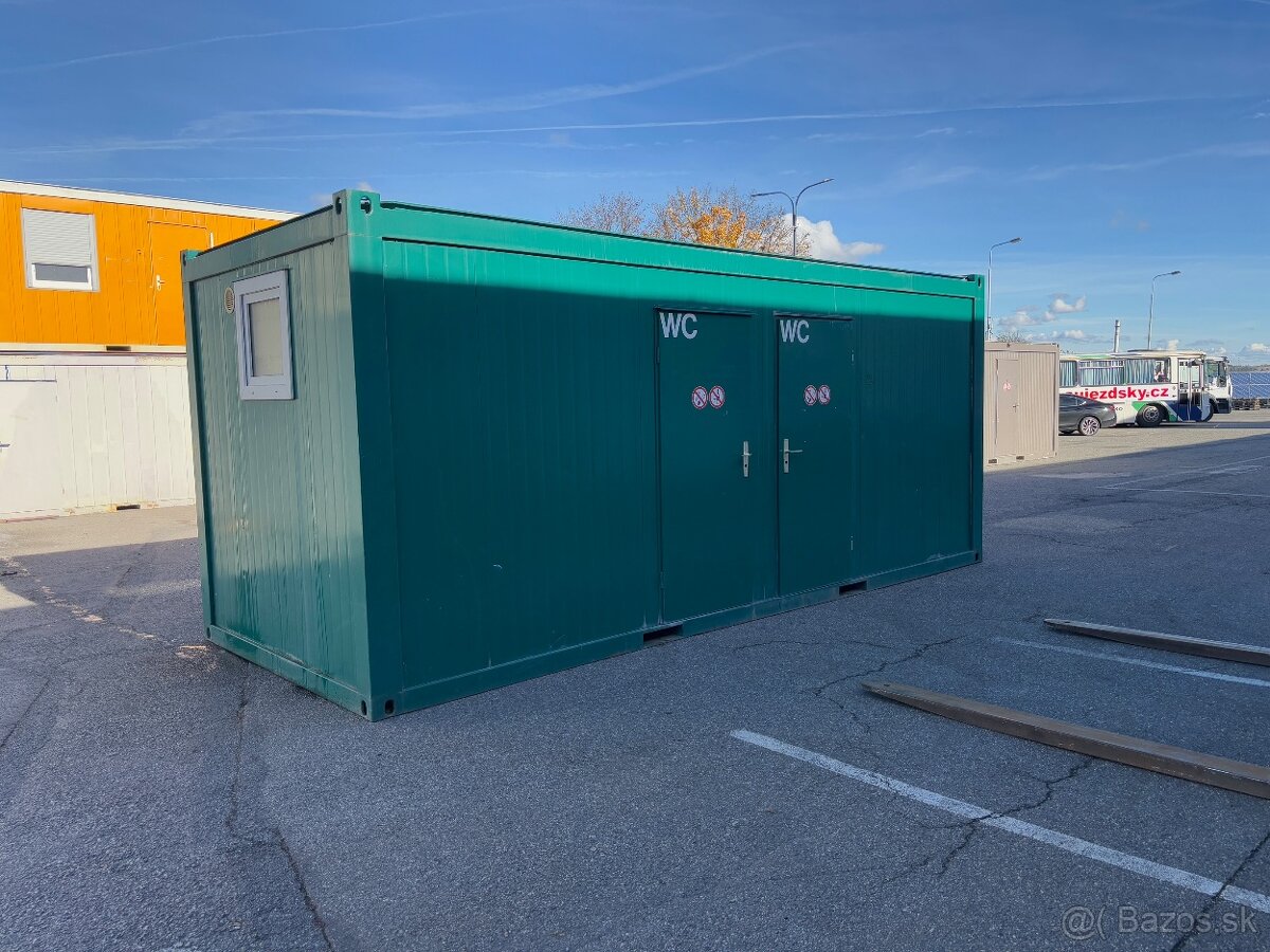 WC / sprchový kontejner / dámy & páni / 6m délky