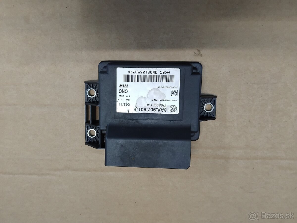 RJ ručnej brzdy VW Group