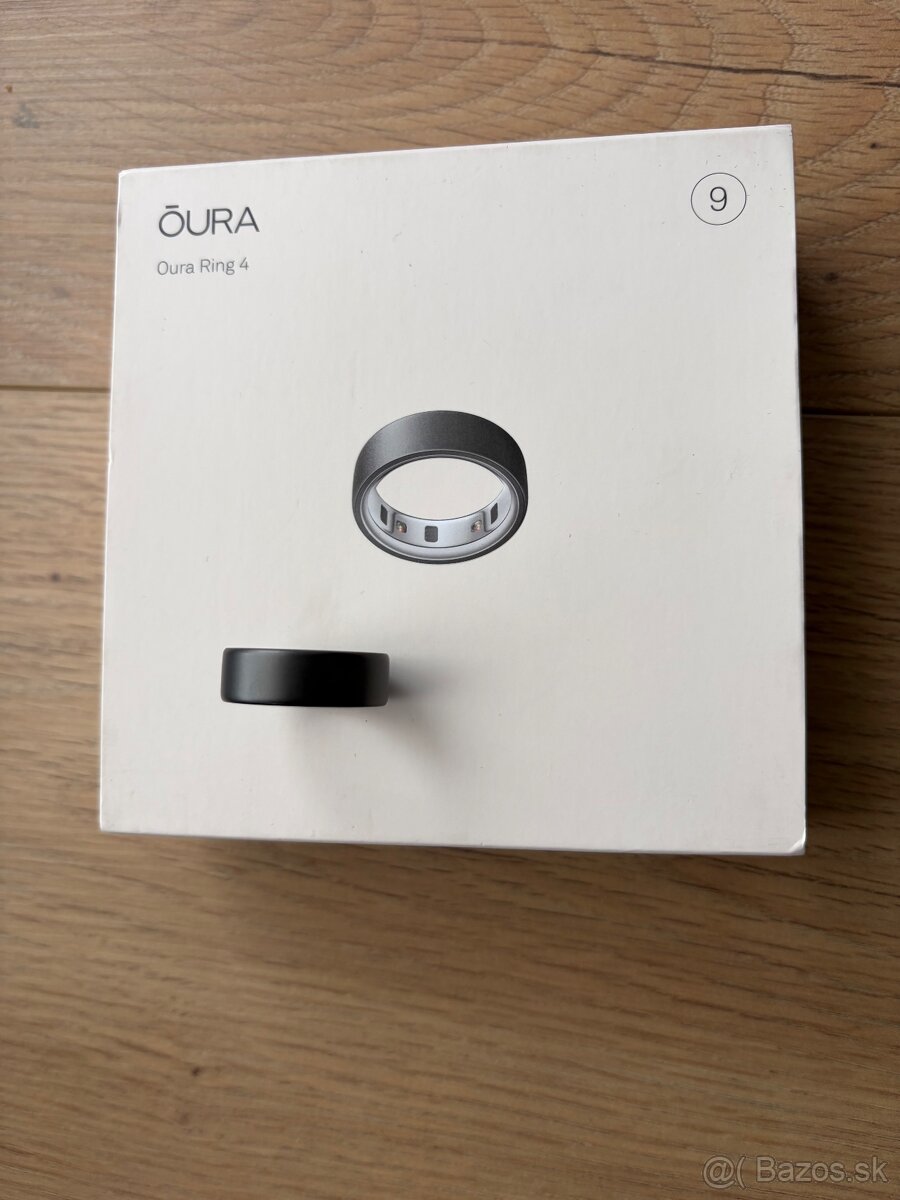 Predám Oura ring 4 stealth veľkosť 9