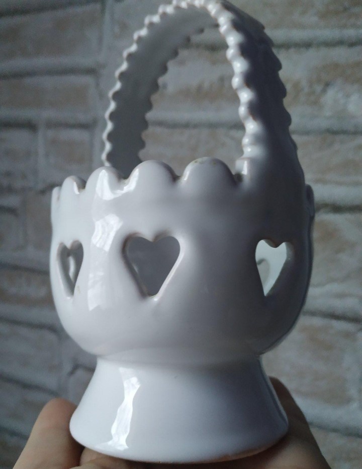 Košíček keramika retro