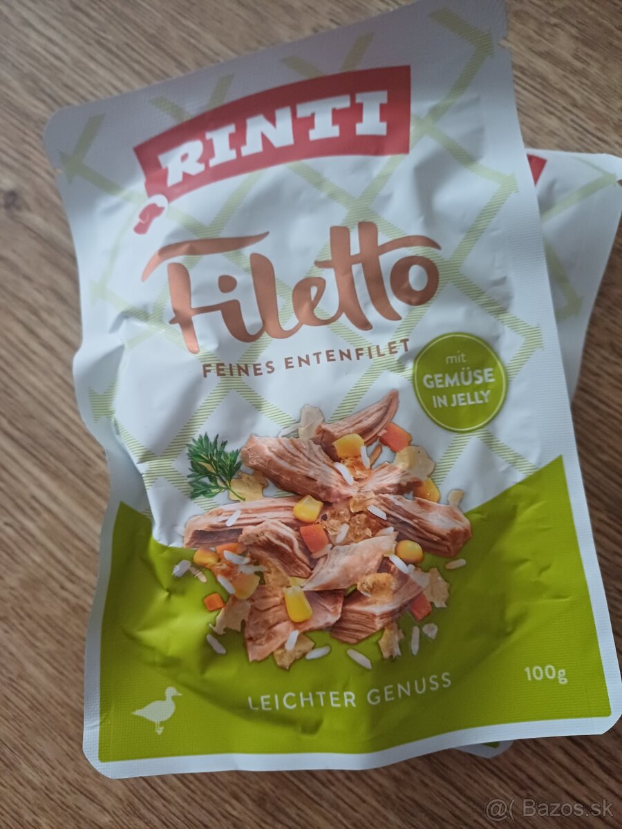 Kapsičky mäso pre psíka