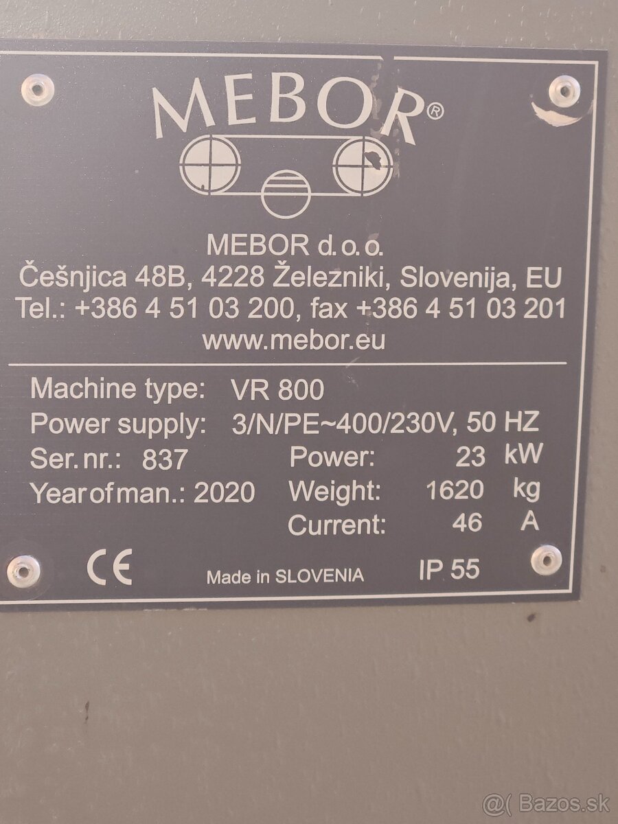 Rozmetacia píla mebor VR800
