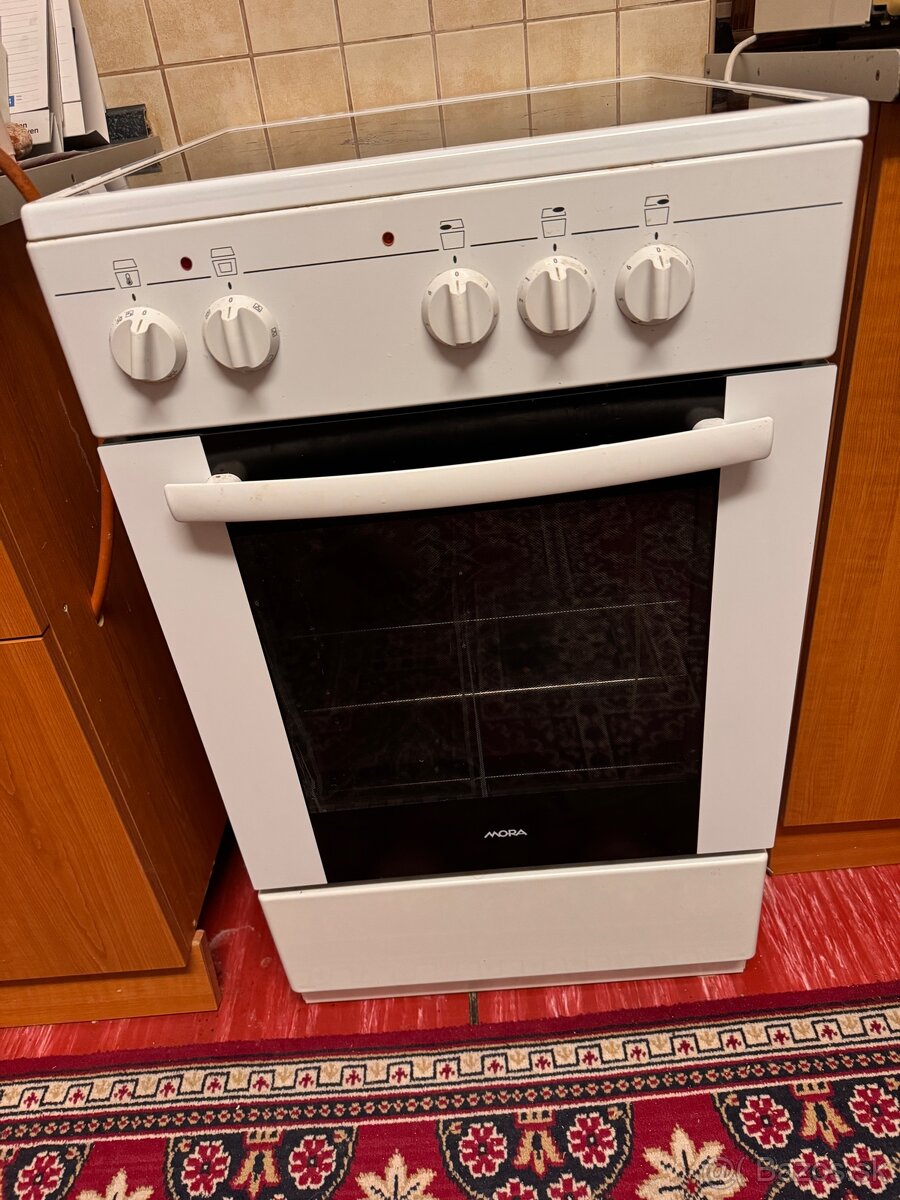 Električka rúra + sklokeramická doska MORA