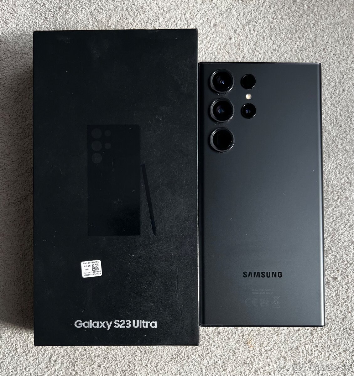 SAMSUNG GALAXY S23 ULTRA 12/512GB black