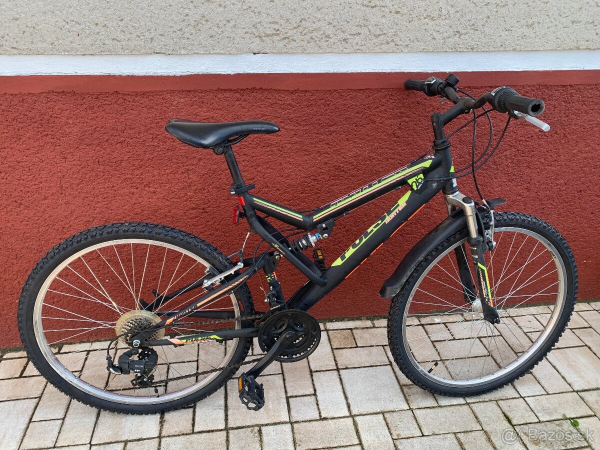 Celoodpruzeny bicykel