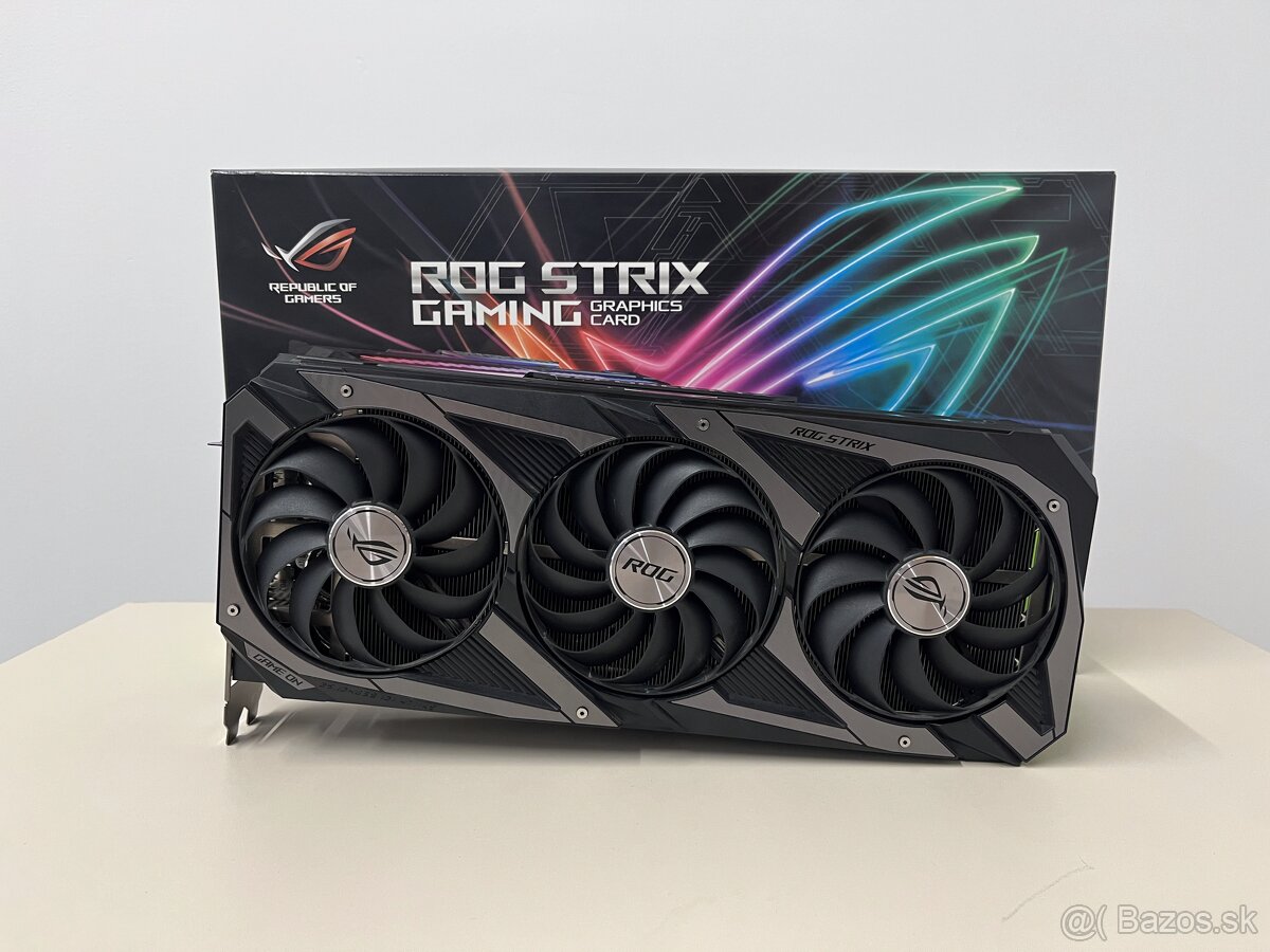 Predám grafickú kartu ASUS ROG Strix GeForce RTX 3090 24GB