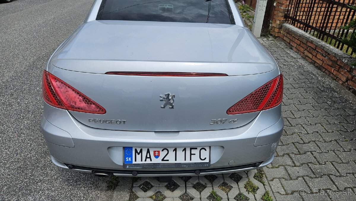 Peugeot 307cc 2.0 benzin automat