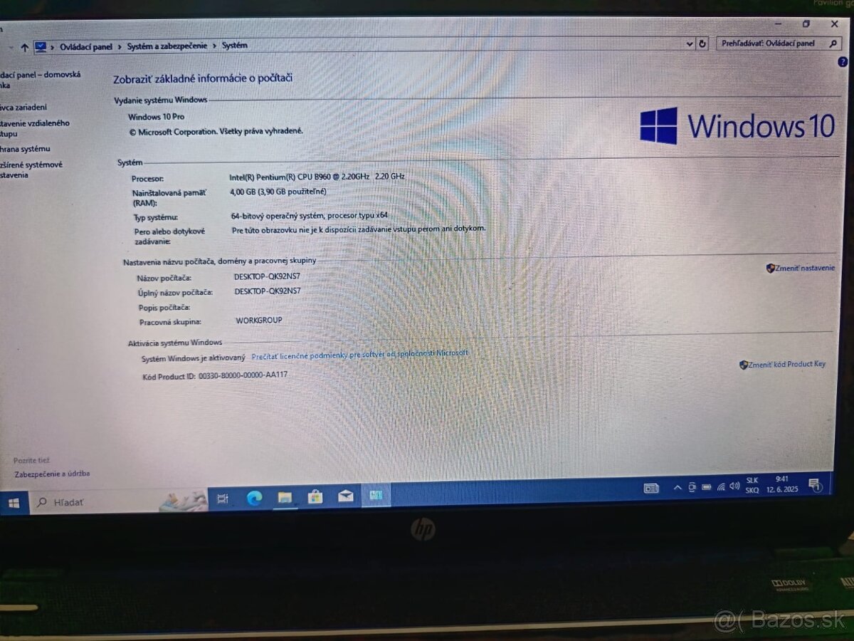 HP Pavilion g6
