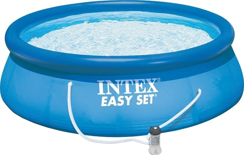 Zánovný bazén Intex 366x76 - set - filter, ohrev, kryt