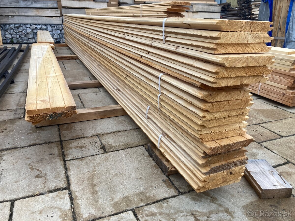 Masívny dreveny obklad 195x28x5000