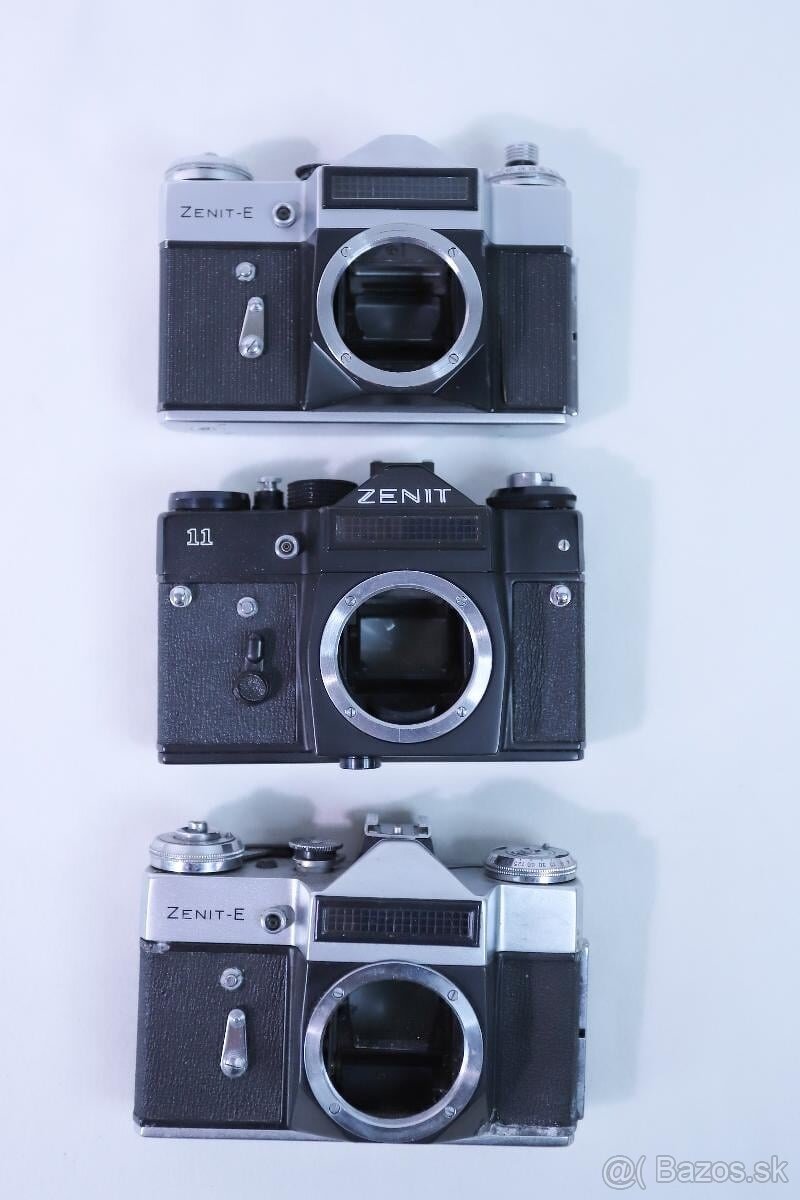 Fotoaparáty na FILM Zenit (POPIS)