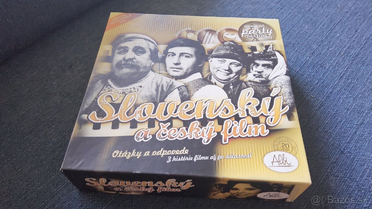 Spoločenská hra Slovenský a český film