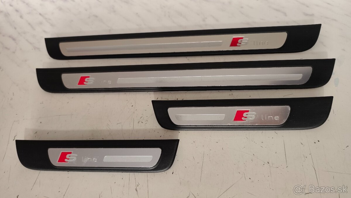 Lišty Audi A4 B8 Sline