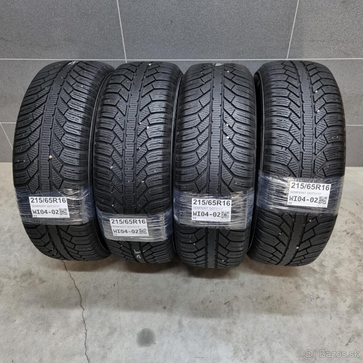 Zimné pneumatiky 215/65 R16 DOT3117
