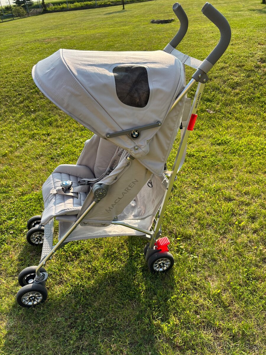 Golfový kočík  Maclaren BMW Buggy Silver